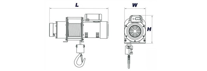 DU-202小型卷揚(yáng)機(jī)結(jié)構(gòu)尺寸圖片 DU-202小型卷揚(yáng)機(jī)結(jié)構(gòu)尺寸圖片