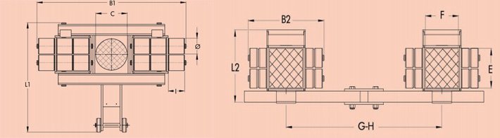 24噸K型組合式搬運(yùn)坦克車結(jié)構(gòu)尺寸圖片 24噸K型組合式搬運(yùn)坦克車結(jié)構(gòu)尺寸圖片