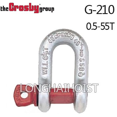 美標D形卸扣G-210 美標D形卸扣G-210