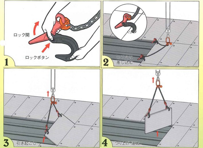 鷹牌JDH型鋼板吊鉤使用案例圖片 鷹牌JDH型鋼板吊鉤使用案例圖片