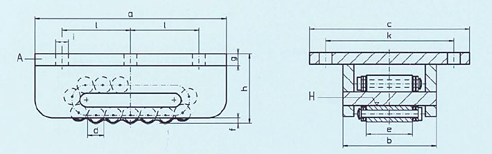德國(guó)A系列滾輪搬運(yùn)車(chē)結(jié)構(gòu)尺寸圖片