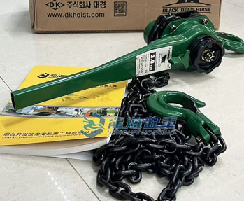 DLS型手扳葫蘆實物圖二 DLS型手扳葫蘆實物圖二